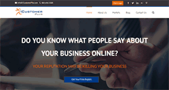 Desktop Screenshot of 1customerplus.com